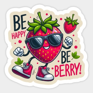 Happy Berry Sticker